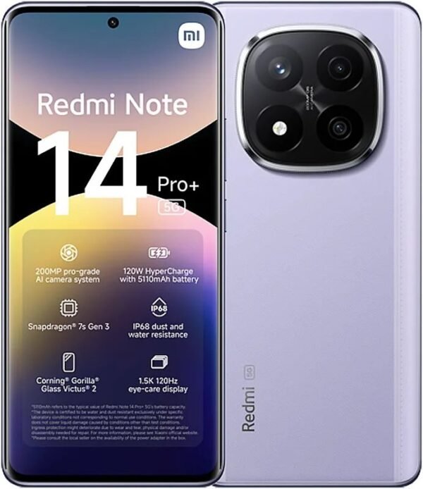 Xiaomi/Redmi NOTE 14 PRO PLUS 5G 12/512 GB